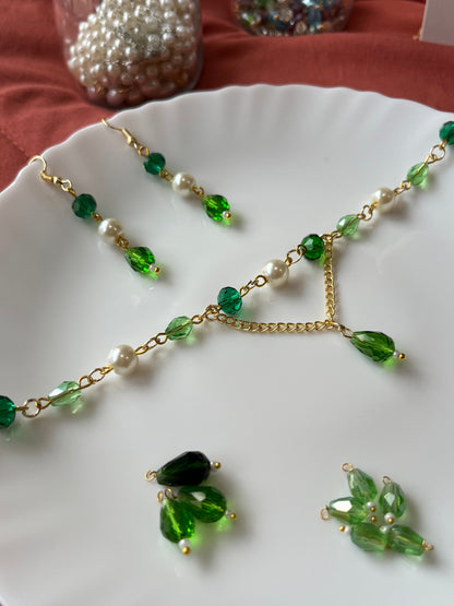 Tinker Bell Necklace with Earrings