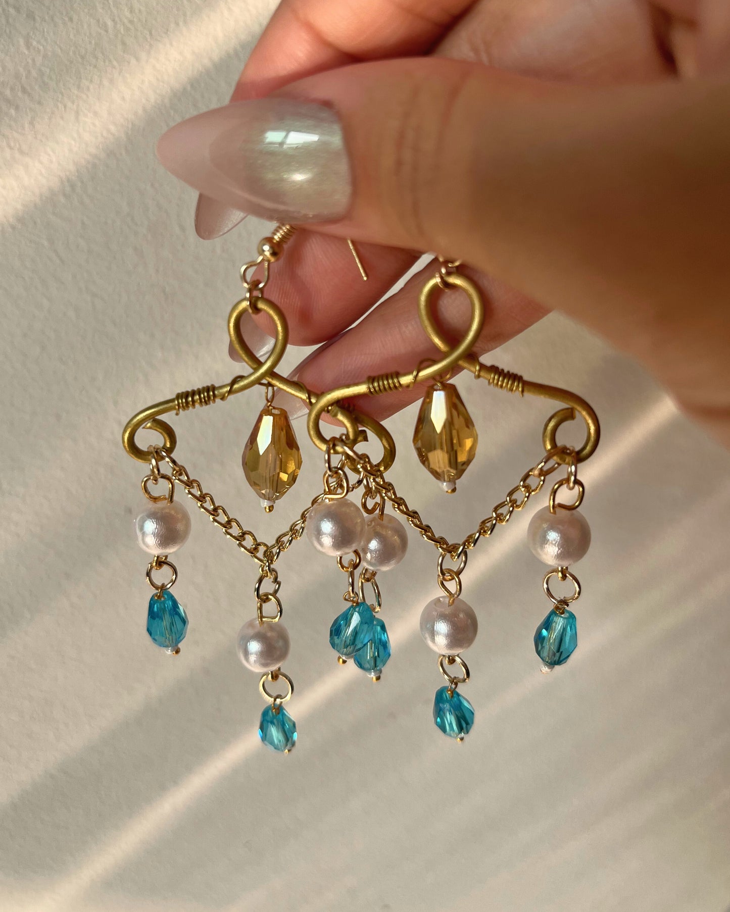 Paradise Danglers - Jasmine