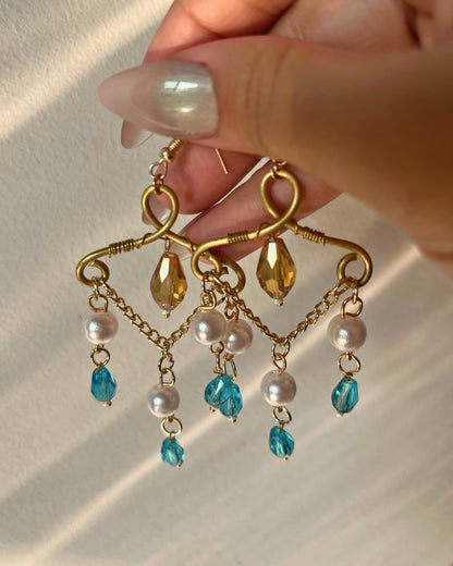 Paradise Danglers - Jasmine