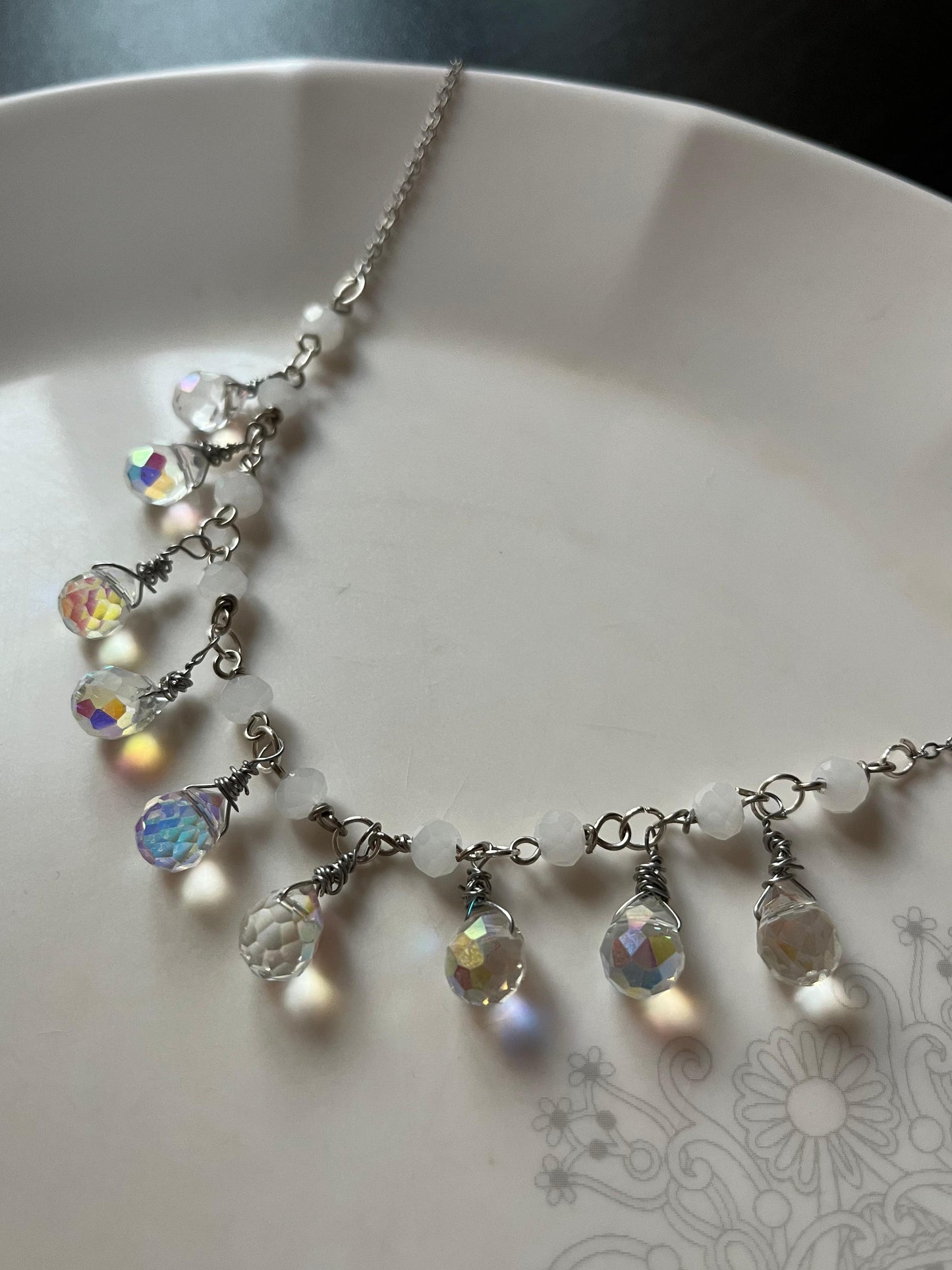 Celestial Necklace with Earrings