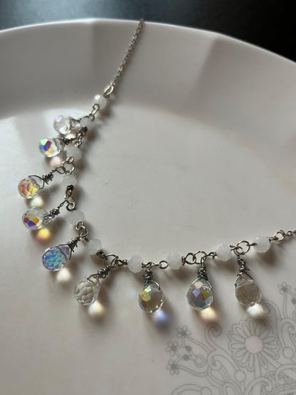 Celestial Necklace with Earrings