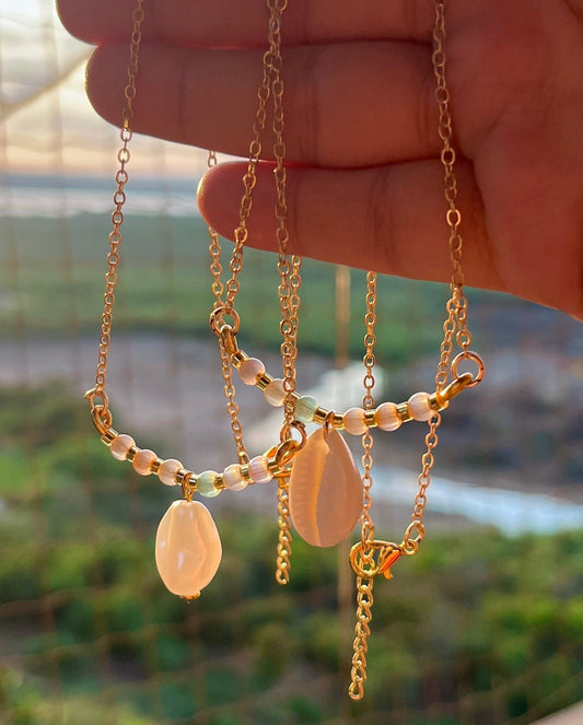 “you felt like summer” necklace
