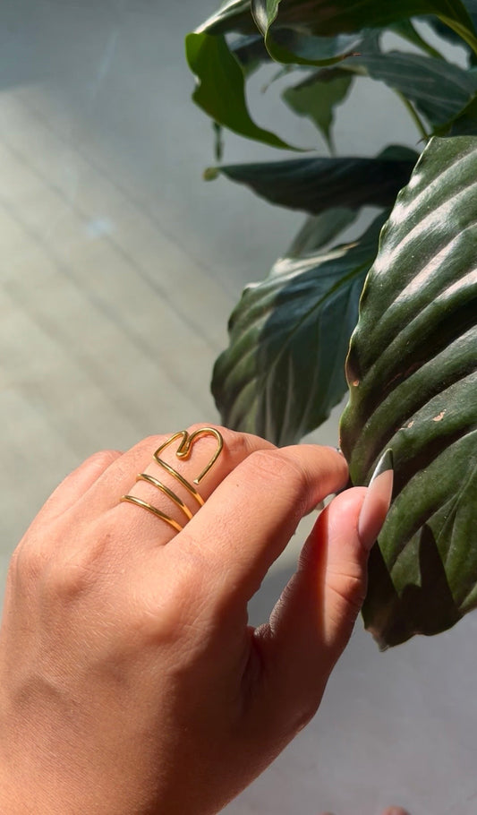 Heartline Ring
