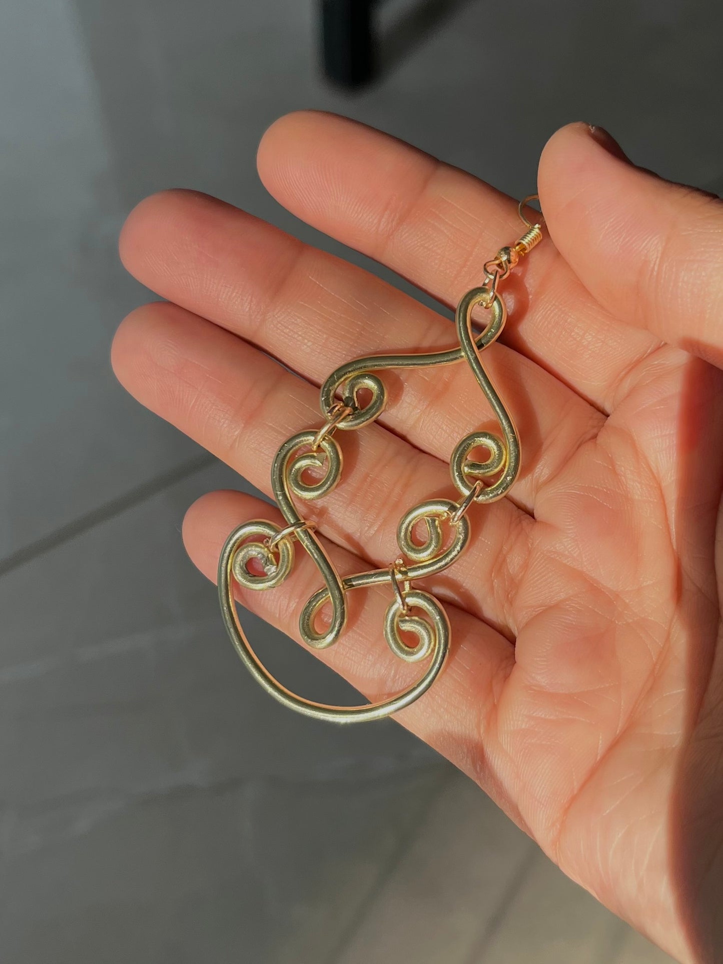 Vintage Swirl Earrings