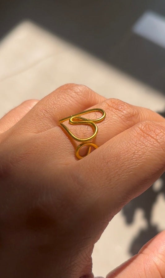 Wire Heart Ring