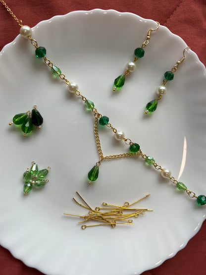 Tinker Bell Necklace with Earrings