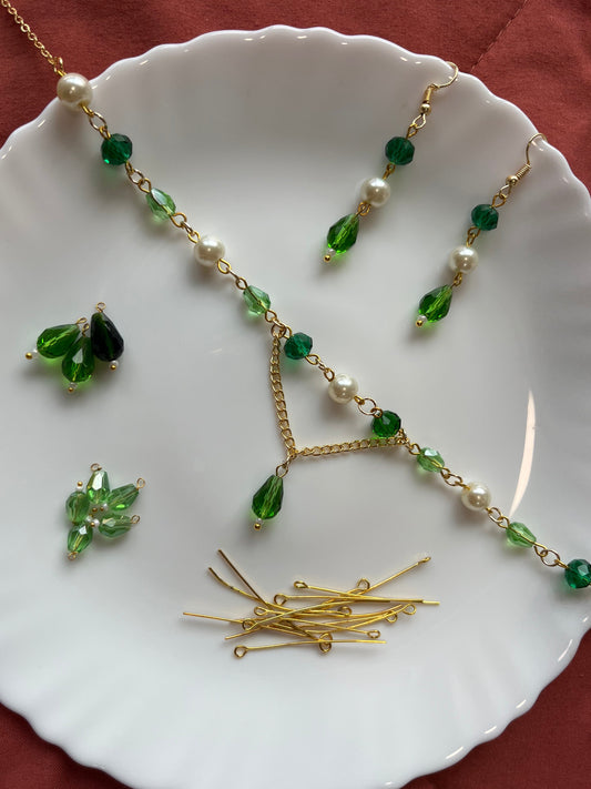 Tinker Bell Necklace with Earrings