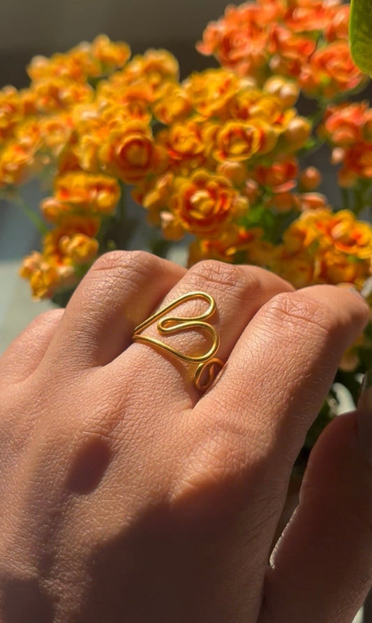 Wire Heart Ring