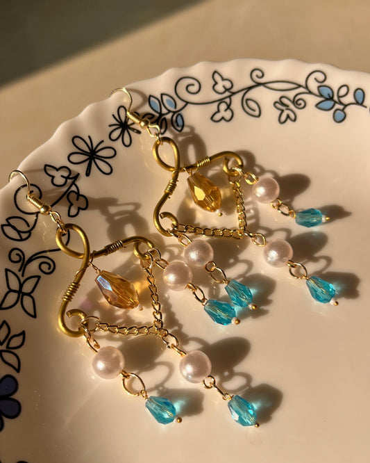 Paradise Danglers - Jasmine